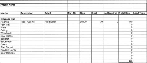 Free Job Cost Worksheet Template Costing Spreadsheet Template Costing Spreadsheet Cost Estimate ...