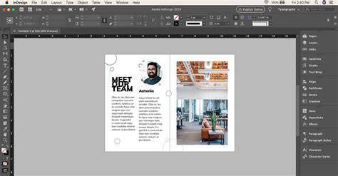 How to change gutter width in Adobe InDesign - imagy