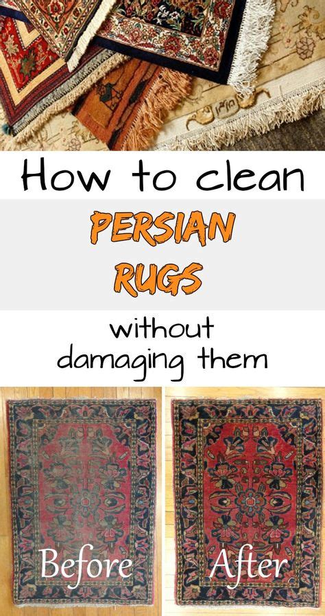 How to clean Persian rugs without damaging them - CleaningDIY.net | Persian rug cleaning ...