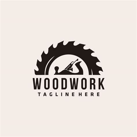 Carpentry, woodworkers, woodworking logo design for wood shop, industry ...