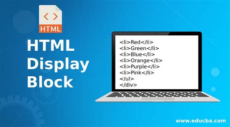 HTML Display Block | How does Block Display in HTML with examples?