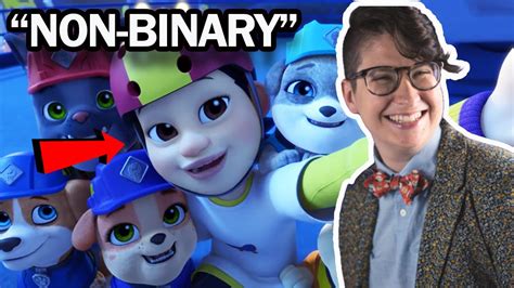 Paw Patrol Adds Non-Binary Character Inspired by Gender Activist - YouTube