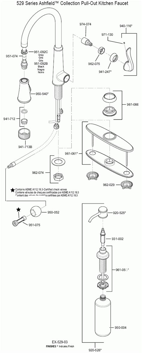 Glacier Bay Kitchen Faucet Parts List | Reviewmotors.co