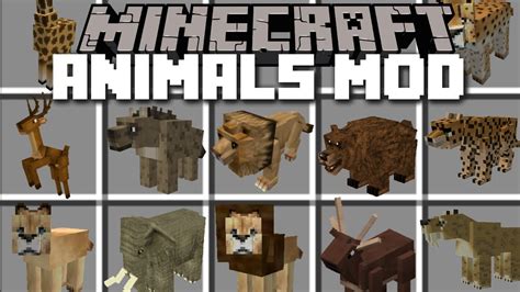 Minecraft ZOO MOD / BREED THE ANIMALS AND WATCH THEM GR... | Doovi