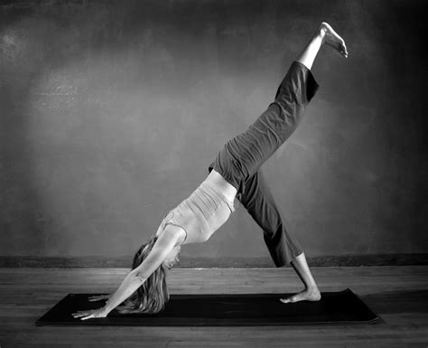 eka pada adho mukha svanasana, one-legged downward-facing dog pose | Standing poses, Dog poses ...