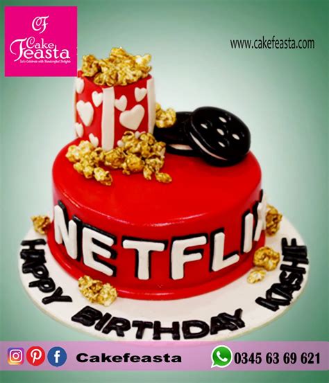 Netflix-Theme-Birthday-Cake - Customized Cakes | Order Online ...