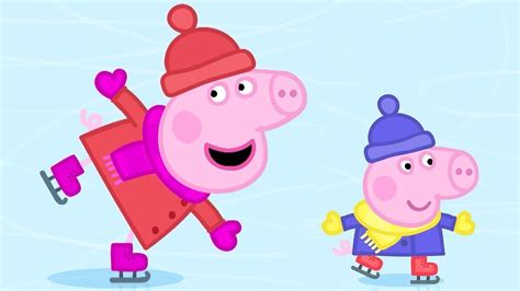 Peppa Pig Español Capitulos Completos - Vamos a patinar - Episodios de Navidad 🎄- Pepa la ...