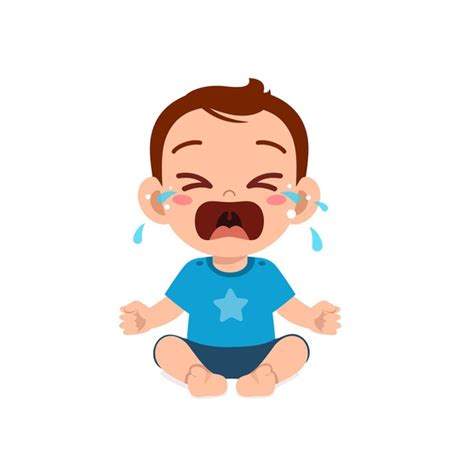 Free Clipart Of Crying Child Picture