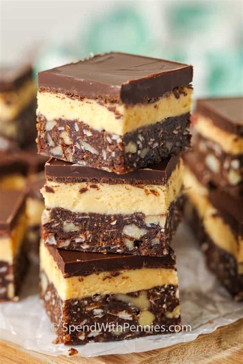 Nanaimo Bars (Freezer-Friendly!) - Spend With Pennies