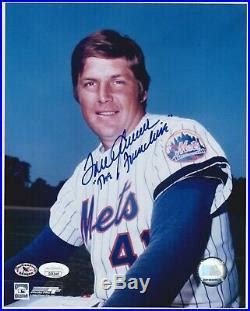 Tom Seaver Signed 8×10 Photo Autograph Inscribed The Franchise Jsa ...