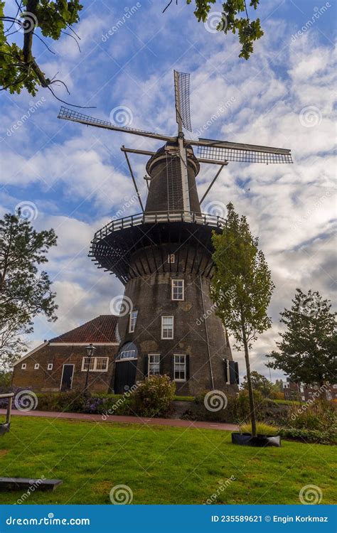 Molen De Valk is a Tower Mill and Museum in Leiden, Netherlands ...