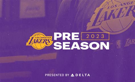 Lakers Announce 2023-24 Preseason Schedule, Presented by Delta Air ...