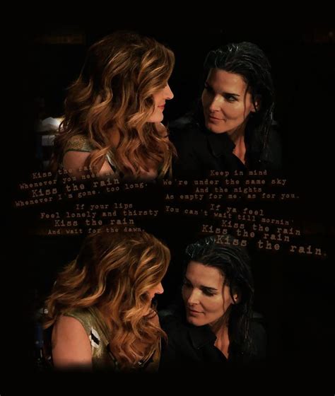 Rizzoli & Isles Shippers Fan Art: Kiss the Rain | Rizzoli, Kissing in the rain, Perfect couple