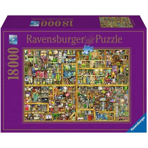 Ravensburger - Colin Thompson - Magical Bookcase - 18,000 Piece Jigsaw Puzzle - Walmart.com ...