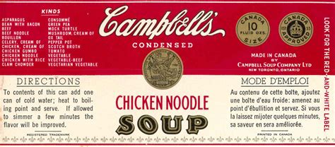 Campbell News | Food labels, Miniature dollhouse food, Labels