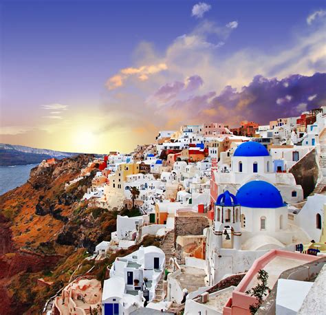 Santorini, Greece | 83 Unreal Places You Thought Only Existed in Your Imagination | POPSUGAR ...