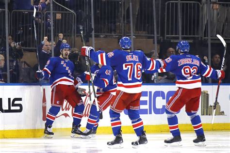 New York Rangers Snap Five-Game Losing Streak, Beat Nashville 4-2 ...