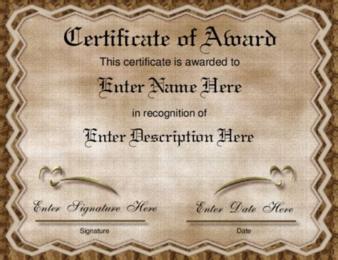 14+ Fancy Certificate Templates | Free Printable Word & PDF | Certificate templates, Certificate ...