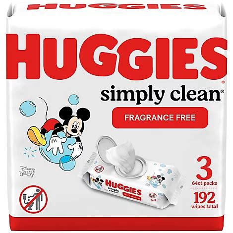 Huggies Simply Clean Unscent - Online Groceries | Pavilions