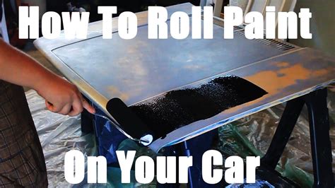 How To Paint Your Car With A Roller