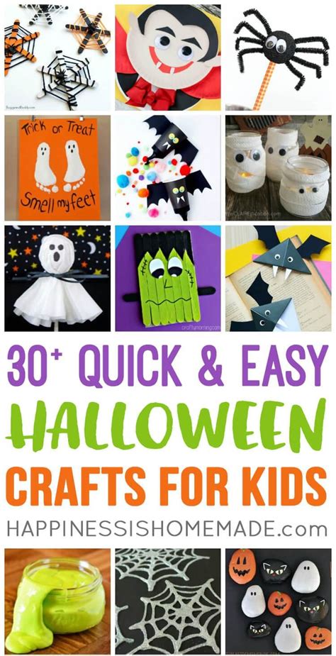 38 Free Printables Halloween Crafts in 2020 | Quick halloween crafts, Easy halloween crafts ...