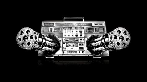 Boombox tommy gun ghetto blaster backgrounds HD wallpaper | Pxfuel