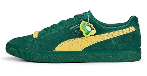 PUMA Clyde Super Sneakers in Green for Men | Lyst