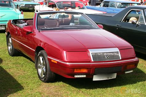 2 images of Chrysler LeBaron Convertible 2.5 Automatic, 102hp, 1989 by ...