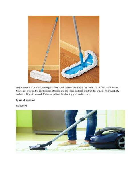 Complete guide on cleaning products & mop types