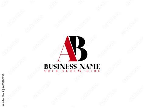 Initial Luxury AB Logo Design, Creative Monogram Ab Letter Logo with ...