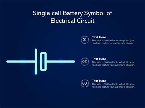 Single Cell Battery Symbol Of Electrical Circuit | PowerPoint Slides Diagrams | Themes for PPT ...