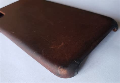 Saddle Brown Apple iPhone X / XS Leather Case MQTA2ZM/A - USED with ...