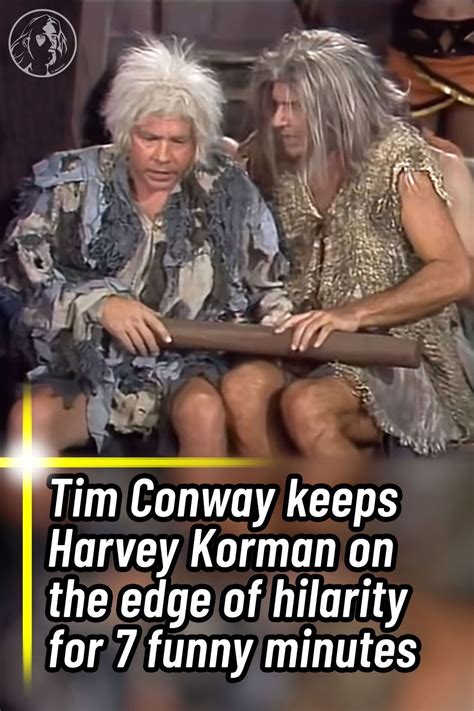 Tim Conway keeps Harvey Korman on the edge of hilarity for 7 funny ...