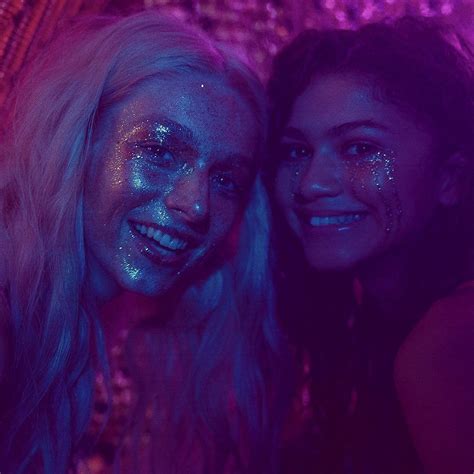 euphoria on Instagram: “HUNTER and ZENDAYA on the set of Euphoria. 💖 ...