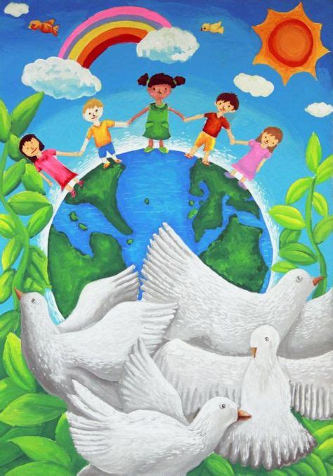 20 Communal harmony ideas | peace poster, peace drawing, poster drawing