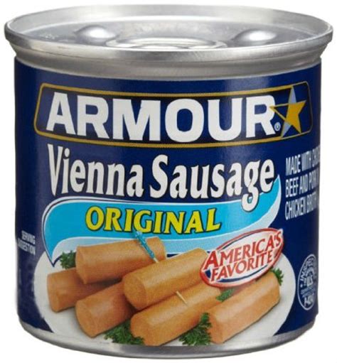 Armour Vienna Sausages, 4.75-Ounce Cans, 6 Count (Pack of 2) by Armour ...