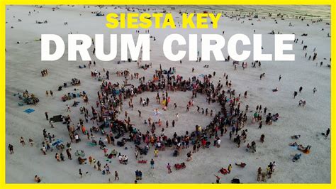 DRUM CIRCLE at SIESTA KEY BEACH is a must-visit event in Sarasota Florida - YouTube