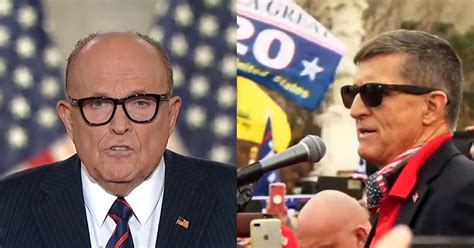 Rudy Giuliani Plans New Lawsuits in Battleground States While General Flynn Rallies Trump ...