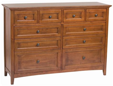 Whittier Wood McKenzie 10 Drawer Dresser | Suburban Furniture | Dressers