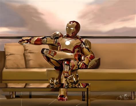 Iron Man 3 - Mark 42 by fRancisChong on DeviantArt