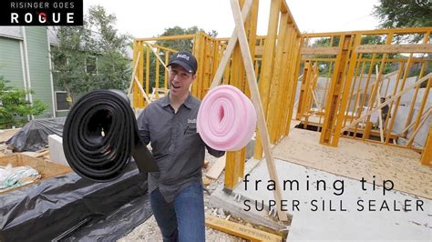 FRAMING TIP - Super Sill Sealer - YouTube