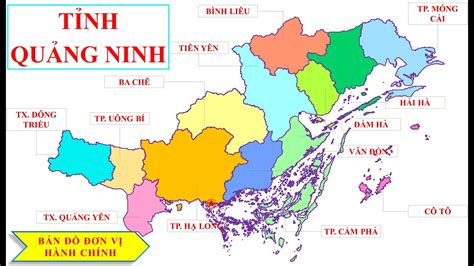 Bản Đồ Hành chính Tỉnh Quảng Ninh khổ lớn năm 2022