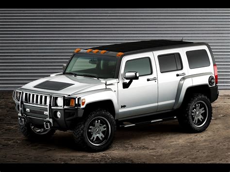 Coole achtergrond Auto's, Hummer, Hummer H3 🔥 Download TOP achtergronden