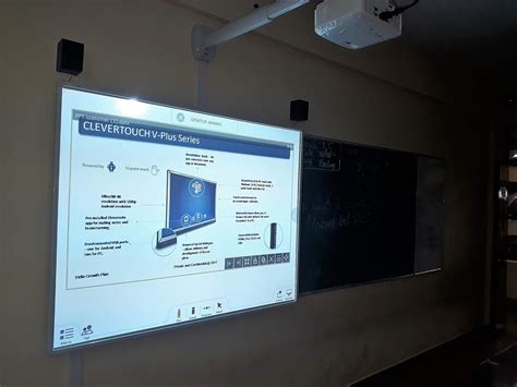 CLEVERTOUCH Interactive Melamine Surface Whiteboard/Smart Board With S.L.W. Touch Technology For ...