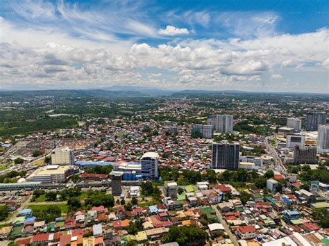 Davao City Philippines Aerial View - Stock Photos | Motion Array