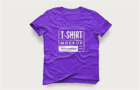 Free T-Shirt Design Mockup — Medialoot