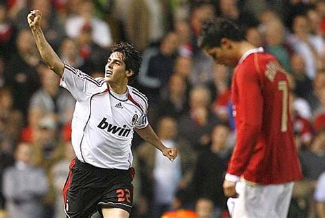 kaka e c.ronaldo | AC Milan's Kaka (L) celebrates scoring as… | Flickr