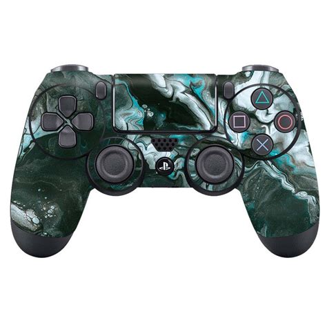 Skin Wrap Vinyl Sticker for DualShock 4 Wireless Controller- Marble Pa ...