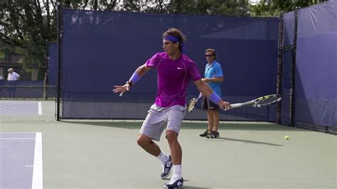 Rafael Nadal Forehand In Super Slow Motion 3 - 2013 Cincinnati Open ...