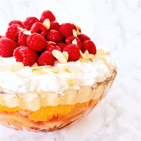 Easy Sherry Trifle with Jelly & Sponge Fingers – Feast Glorious Feast